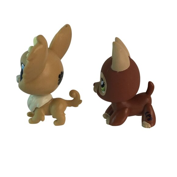 Littlest Pet Shop #3996/330/875/1362/255/639 Corgi Shepherd Basset Hound Dog Lot - Picture 5 of 16